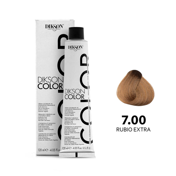TINTE PARA CABELLO COLOR RUBIO EXTRA 7.00 DIKSON PROFESSIONAL