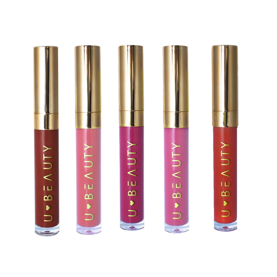 Pack de 5 Labiales Mate Ubeauty